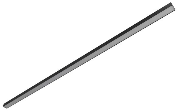 Perfil De Sobrepor Aluminio Para Fita Led 2,5M Fit25 - PRETO