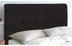 Cabeceira Cama Box Casal King 193cm Luna Suede Marrom Z51 - Mpozenato