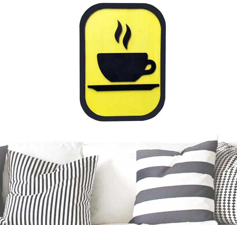 Quadro Decorativo Cafe 40x30 - D'Rossi