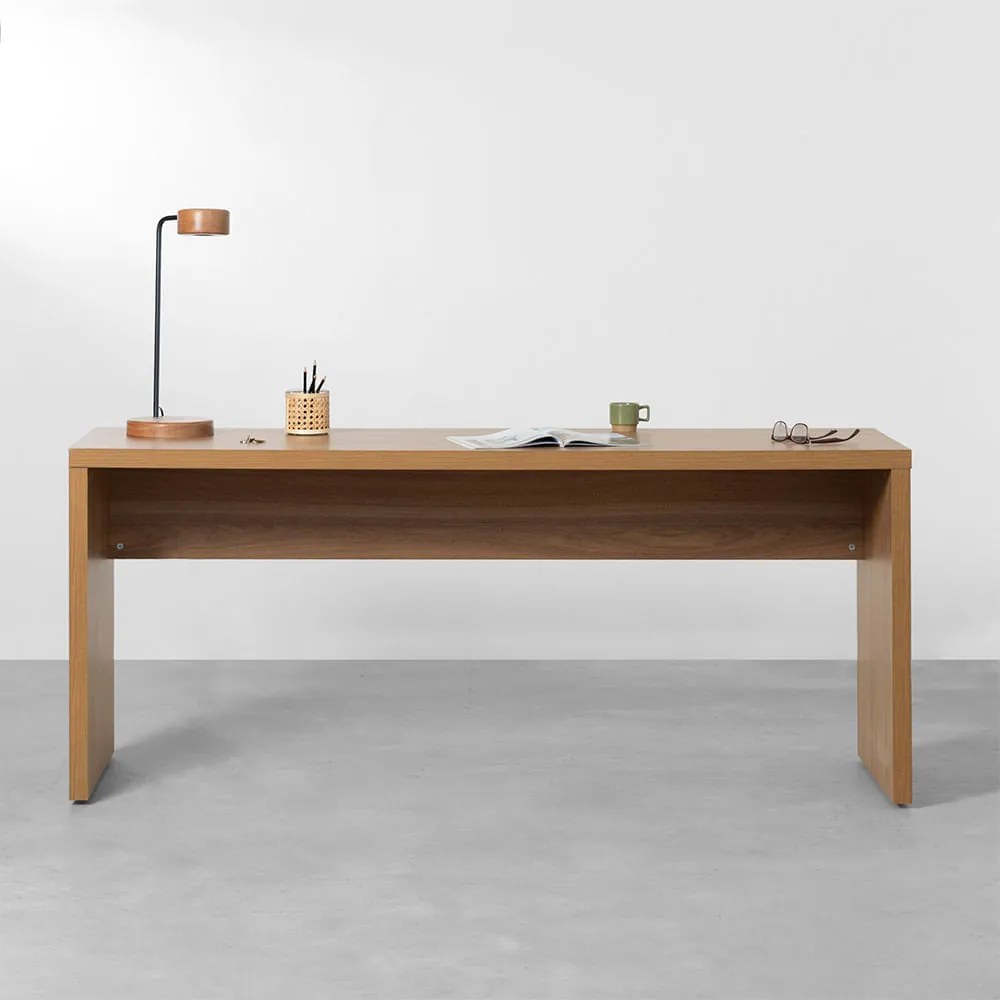 Bancada Contemporânea New Louro Freijó - 1,36m