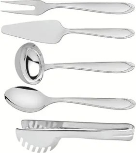 Jogo de Utensílios Tramontina Utility em Aço Inox 5 Peças