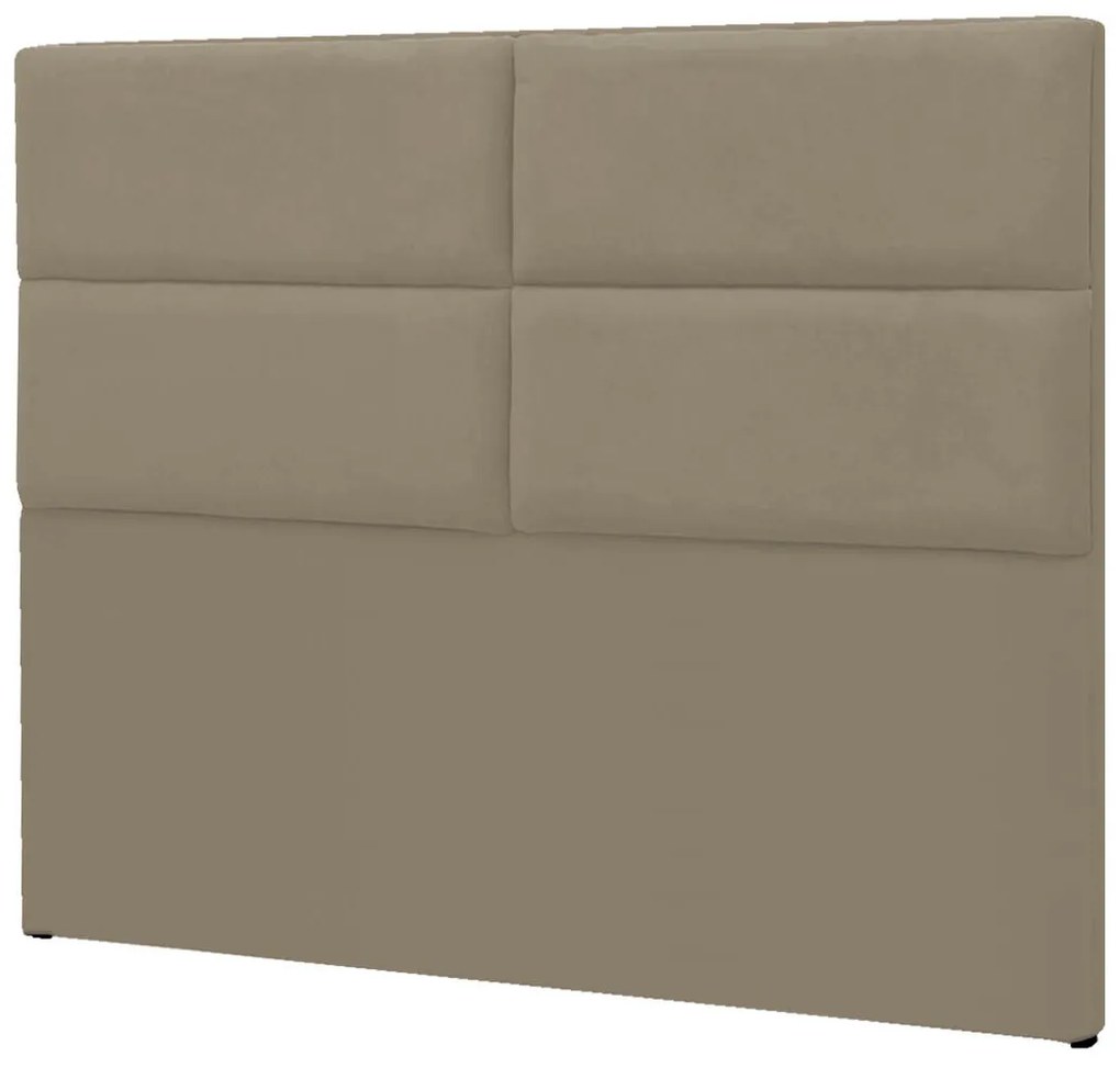 Cabeceira King Berlim P04 195 cm Suede - ADJ Decor