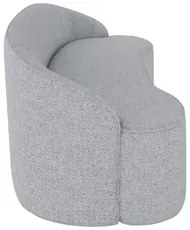 Sofá 5 Lugares para Sala de Estar Living 280cm Theo D06 Linho Cinza Cl