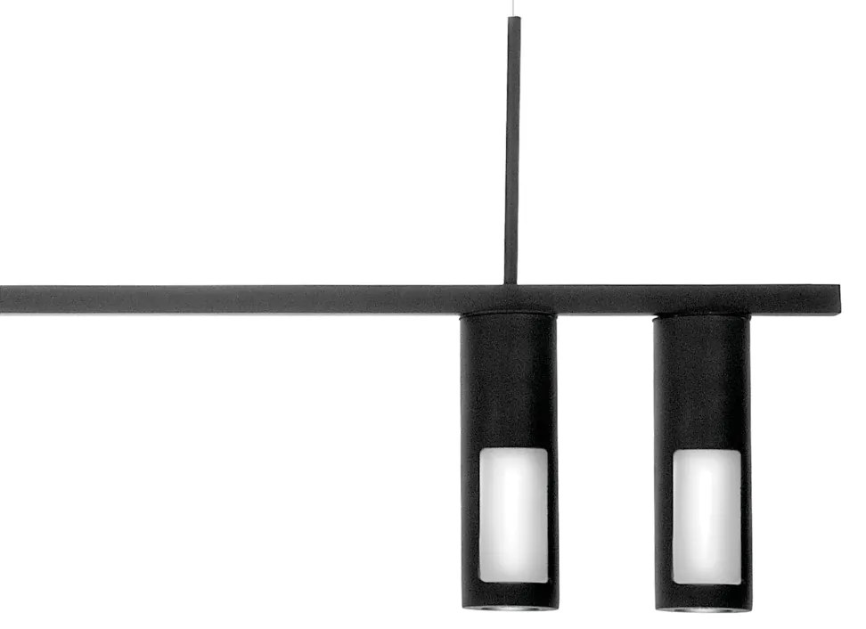 Pendente Pipeline 34X5,5X120Cm Metal Alumínio 5Xmr11 - Old Artisan Pd-... (HONEY)