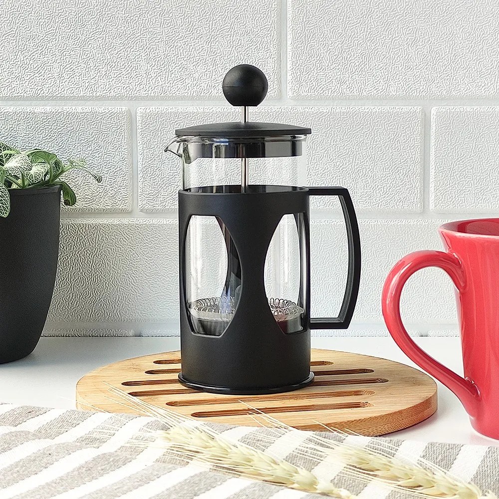 Cafeteira Prensa Francesa (350ml) - Preta