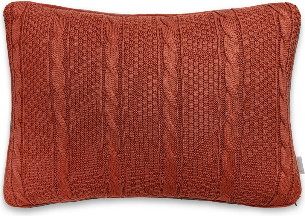 Almofada Literie Tricot Palais 35x50cm Terracota