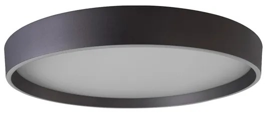 Plafon Led De Sobrepor Aluminio Cafe 81w 3000k Dome