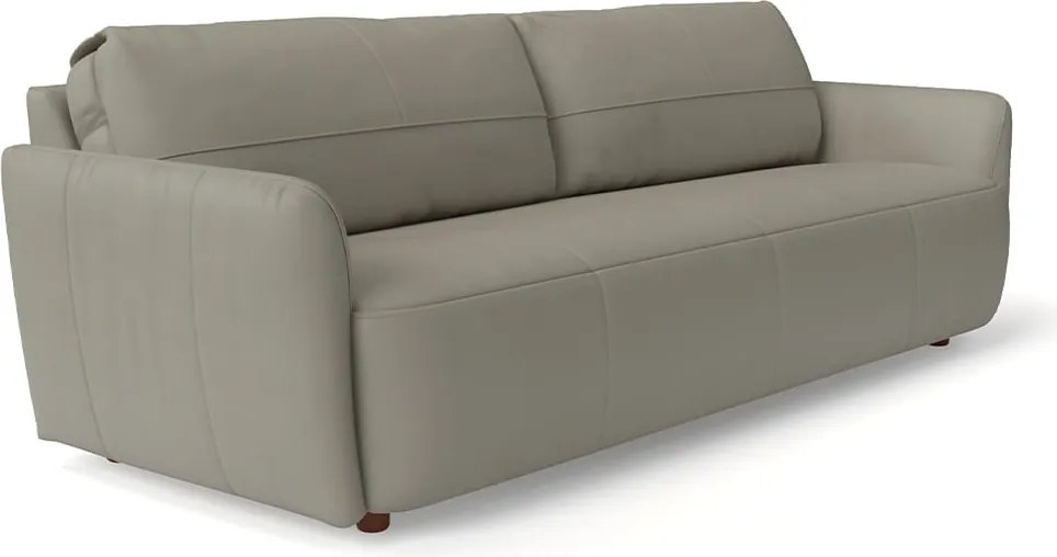 Sofá Teruel Couro Natural Sherwood Avelã - 2,30m