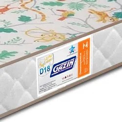 Colchão Para Berço 70cm Espuma D18 Supreme Branco - Gazin