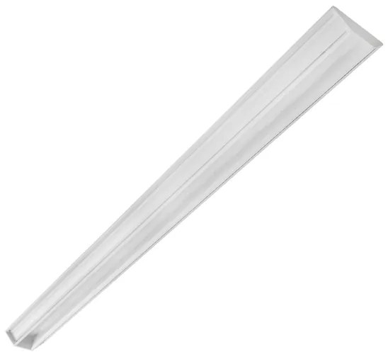 Perfil Sobrepor Aluminio Branco Serena 1M