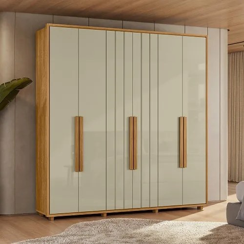 Guarda Roupa Portinari Cumaru/Opala – Madetec Móveis