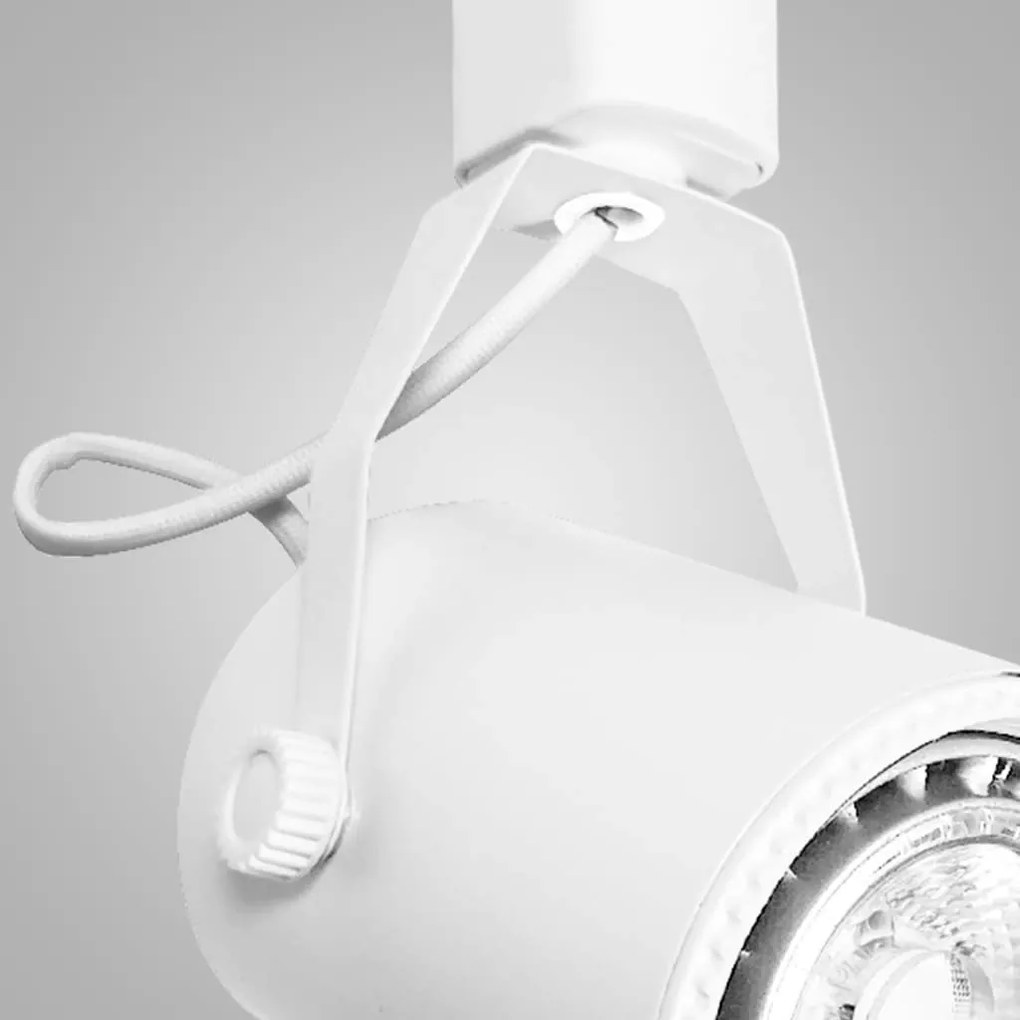 Spot Para Trilho Eletrificado Para Lâmpada Par20 Ip20 Branco | Opus Pr... (Branco)