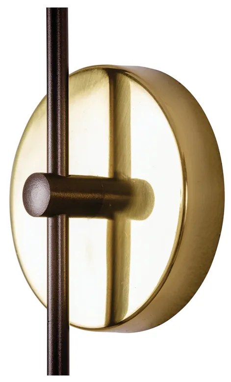 Arandela Soul 12X32X20Cm 1L G9 / Globo Ø12Cm | Usina 16533/1 (PT / FN-F - Preto Texturizado / Fendi Fosco, AMBAR)