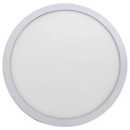 Plafon Led Sobrepor Redondo Branco 48W Yamamura - LED BRANCO QUENTE (3000K)