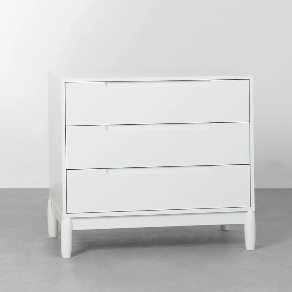 Cômoda Lion 3 Gavetas - Branco
