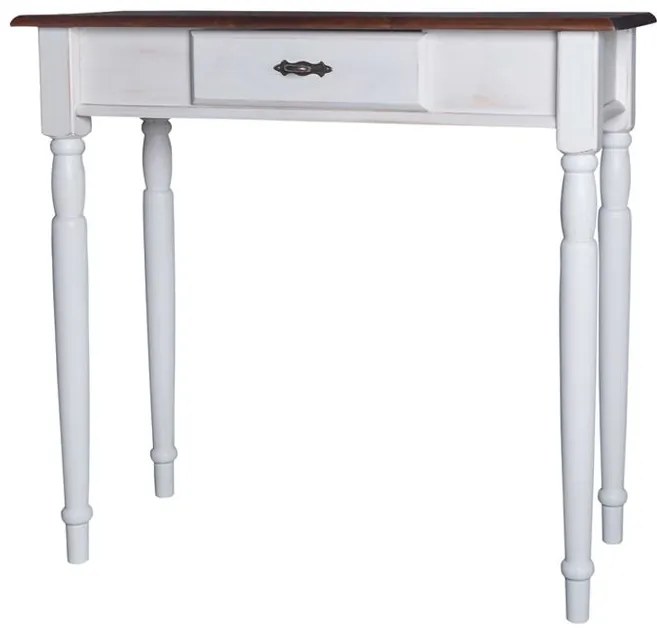 Aparador Mini Pés Torneados com Gaveta - Wood Prime NL 31522