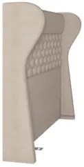Cabeceira Cama Box Casal 140cm Trinidad Z37 Linho Bege Cru - Mpozenato