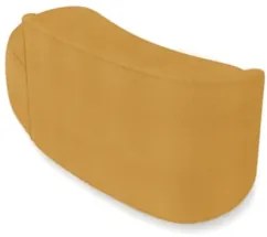 Sofá 2 Lugares Para Sala 140cm Orgânico Wendi Boucle Mostarda I01 - M