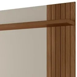 Painel Suspenso para TV até 60 Pol. 1 Porta Pitaya L06 Freijó/Off Whit