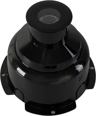 Embutido Solo Led Alumínio Preto 6,5w 520lm Ip67 3000k S.Ground