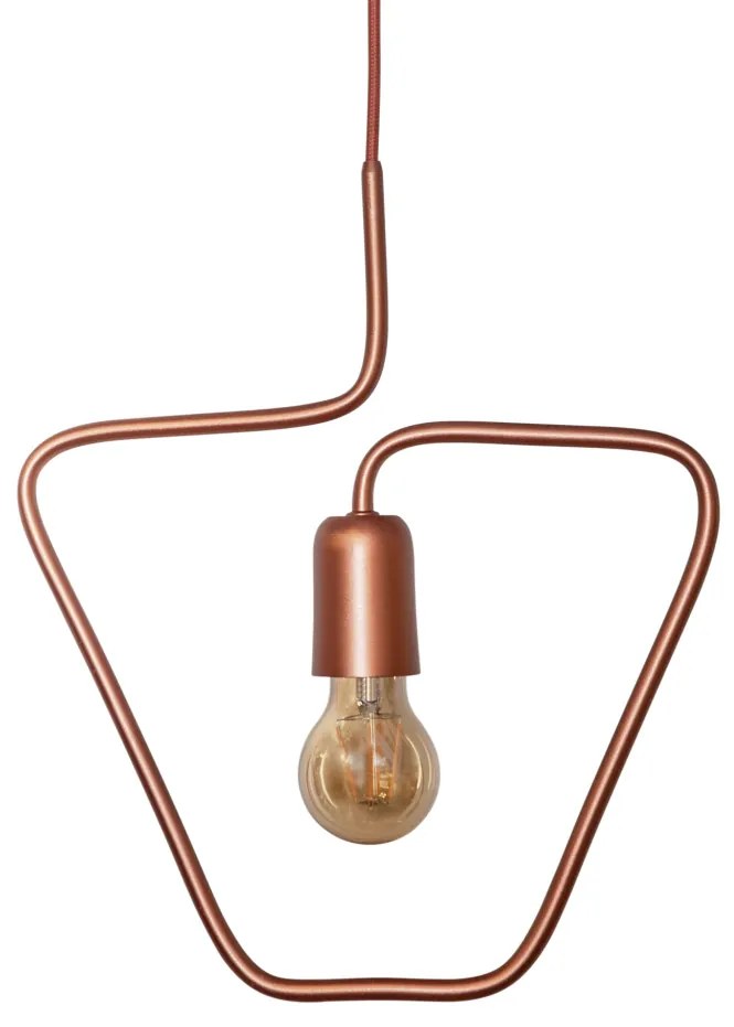 Pendente Lira 30,5X11,7X36Cm 1Xe27 Alumínio - Usina 25010/1 (AO-F - Azul Oceano Fosco)