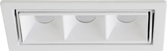 Plafon Led De Embutir Aluminio 7w 48 2700k Picco
