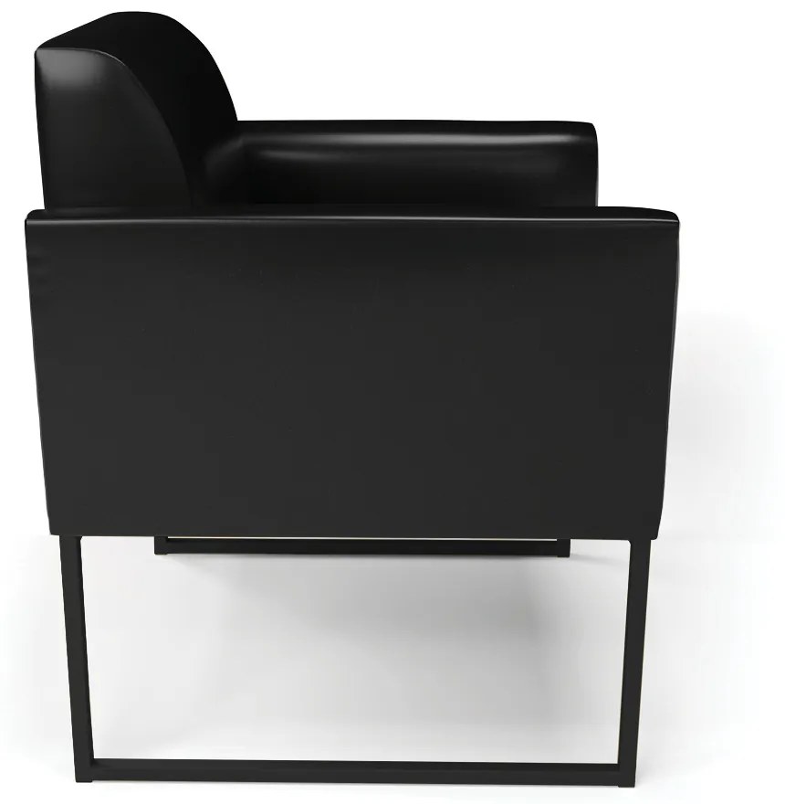 Poltrona Base Industrial Preto Marisa Corano D03 - D'Rossi  - Preto