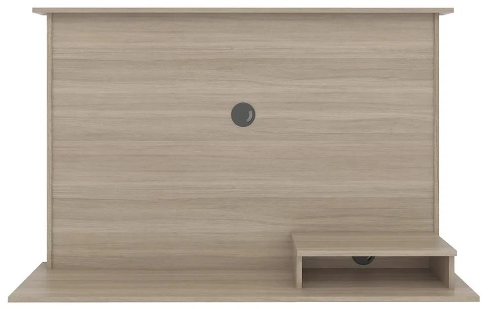 Painel Para TV Até 47" 1 Nicho 2 Prateleiras Marrom Montana