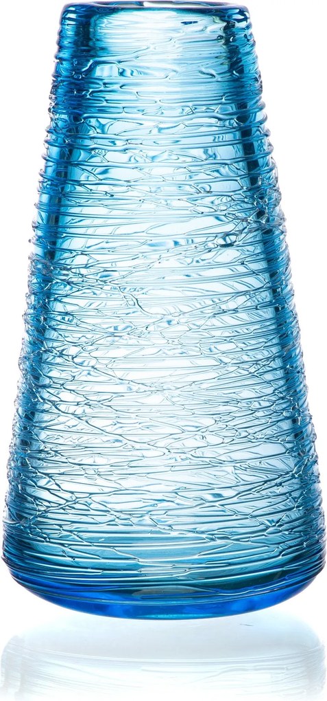 Vaso Murano Fiorenza G  Aquamarine