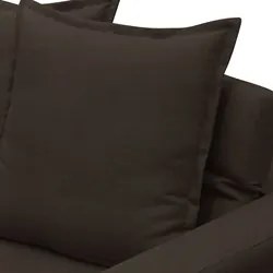 Sofá Retrátil Reclinável 3 Lugares 235cm Roma F05 Veludo Marrom Escuro