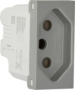 Modulo Tomada Termoplastico 20A Orion - ALUMÍNIO