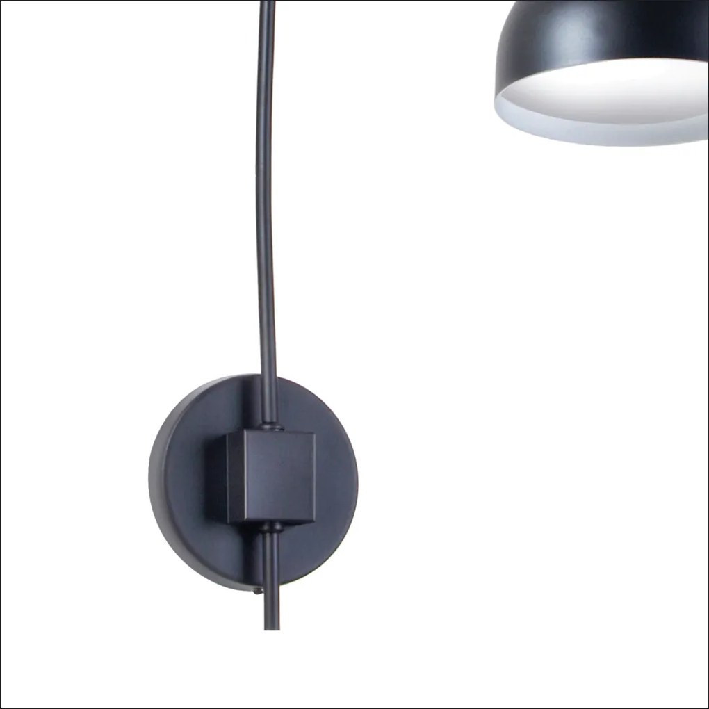 Arandela Cordoba 52X14,5X14,5Cm Metal Alumínio 01Xg9 - Old Artisan Ar-... (GRAFITE)