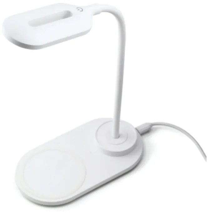 Luminaria De Mesa Full Branca 8,5X16X23Cm Led 3W Multicolor Bivolt | S... (Branco)
