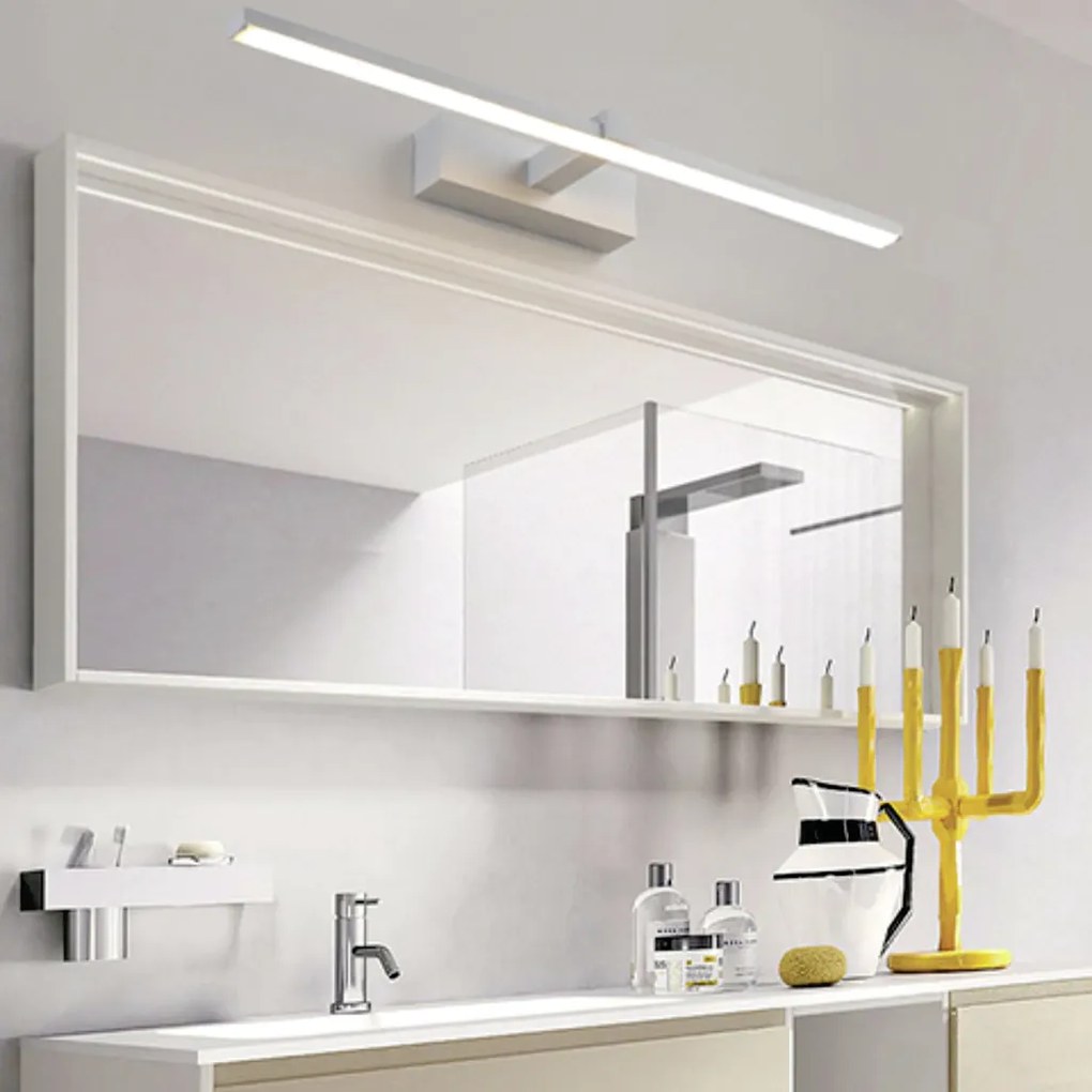 Arandela Aquila 60X15X5Cm Led 12W 3000K Ip44 Branco | Opus Hm 82772