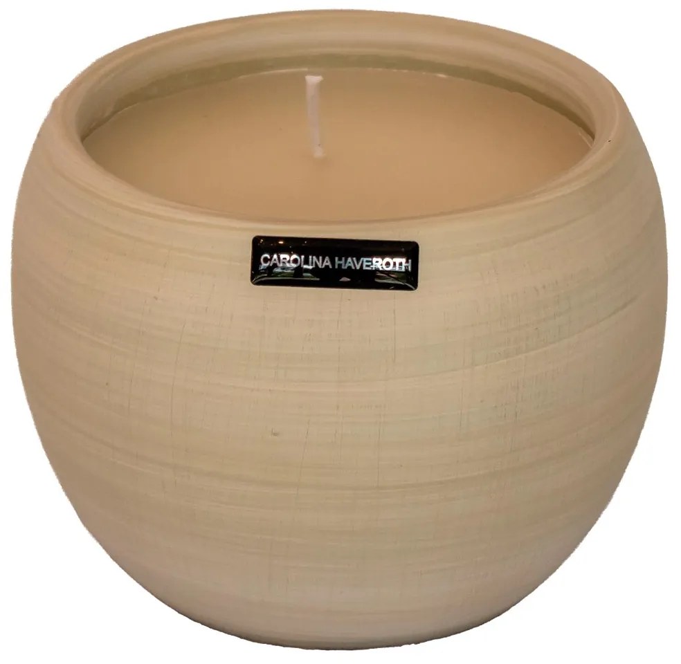 Vaso Casca de Ovo decorativo de cerâmica 08x07x07 - Salta Fosco Kleiner