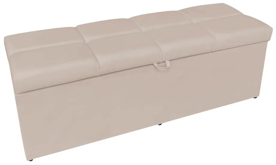 Calçadeira Nina 160 cm Suede D'Rossi - Bege
