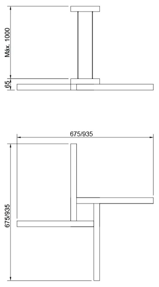 Pendente Dora 67,5X67,5Cm Led 32,8W Bivolt | Usina 19266/67 (MT-M Mate Metálico, 3000k)