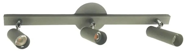 Spot Sobrepor Aluminio Concreto 4W Tubo