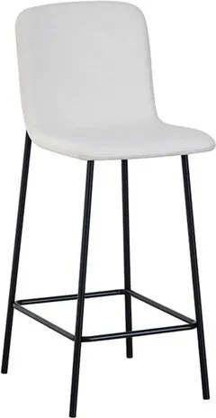 Banqueta Celeste Tecido Off White