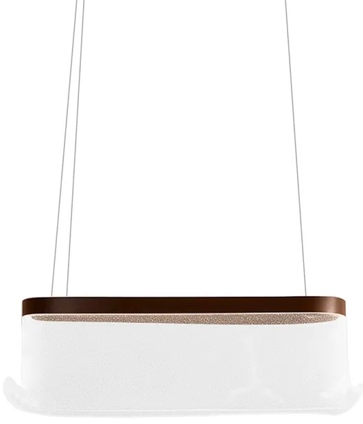 Pendente Led Metal E Aluminio Cafe 28W 3000K Organic