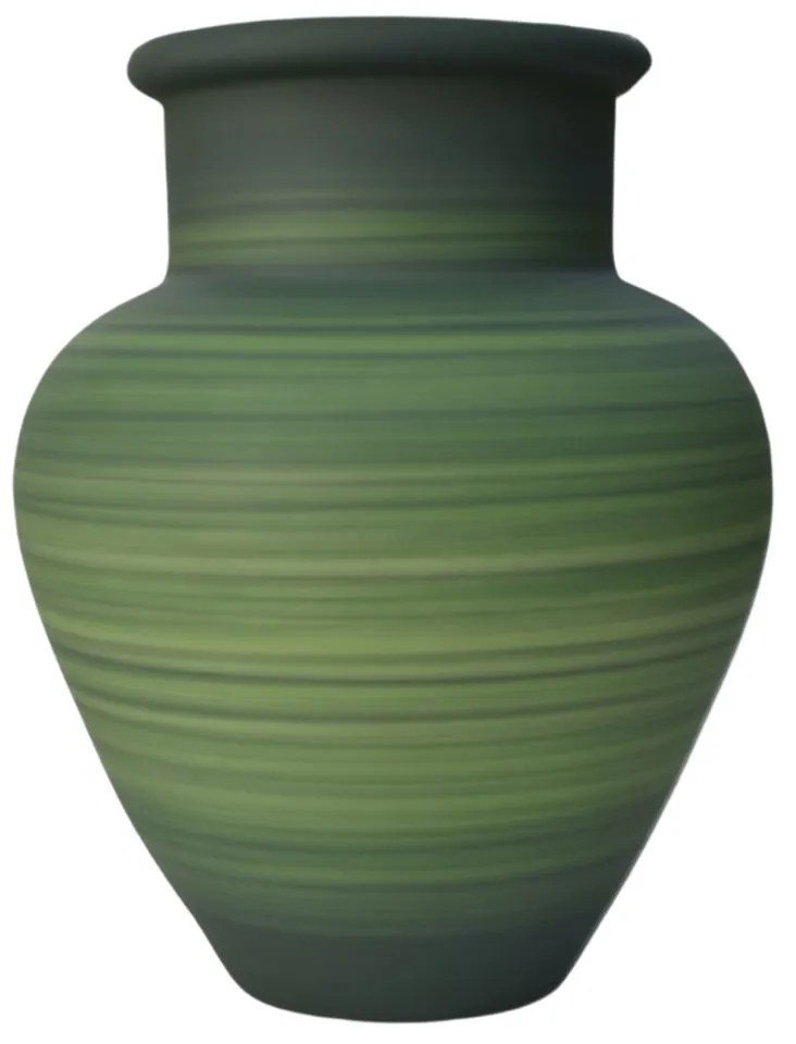 Vaso Cachepô Grande Liso Decorativo em Cerâmica - Amazônia Fosco