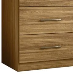Cômoda Para Quarto 61cm Com 3 Gavetas Nida Freijó Z17        - Mpozena