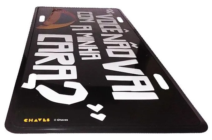 Placa Decorativa Kiko - Você Não Vai Com a Minha Cara