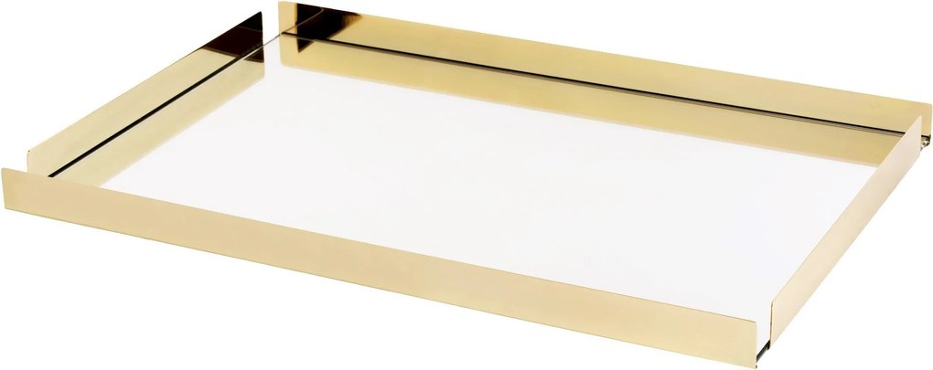 Bandeja Shefield Plate Dourada - G  G