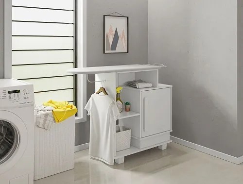 Tabua de Passar Roupas Havai Branco - RV Móveis