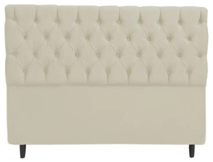 Cabeceira Cama Box Solteiro 100cm Nicole Suede Bege - Sheep Estofados - Bege