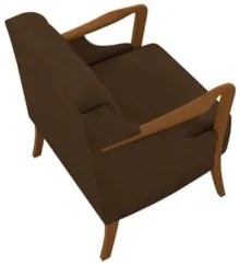 Kit 2 Poltronas Decorativas para Sala de Estar Capitonê Lapa Z32 Velud