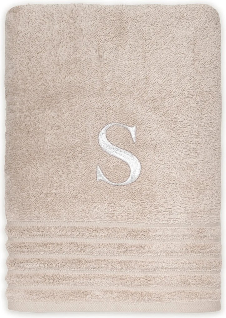 Toalha de Banho Trussardi 100% Algodão Imperiale - Nocciola  Nocciola