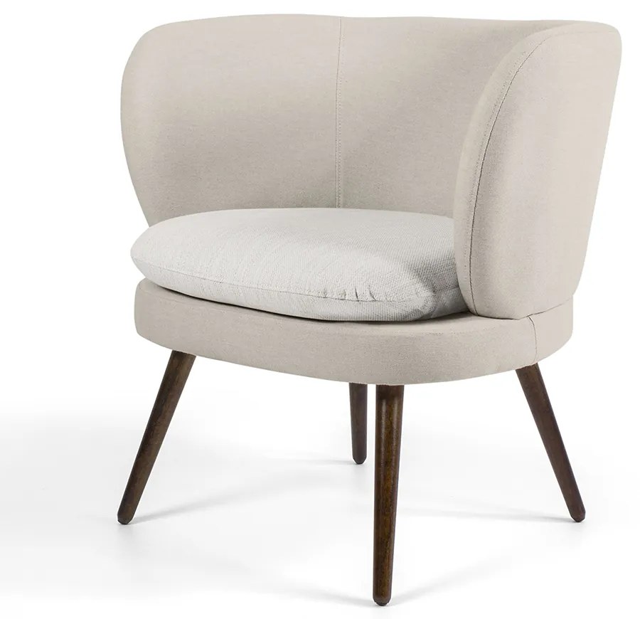 POLTRONA MELISSA RUSTICO BEGE B-172 PES
