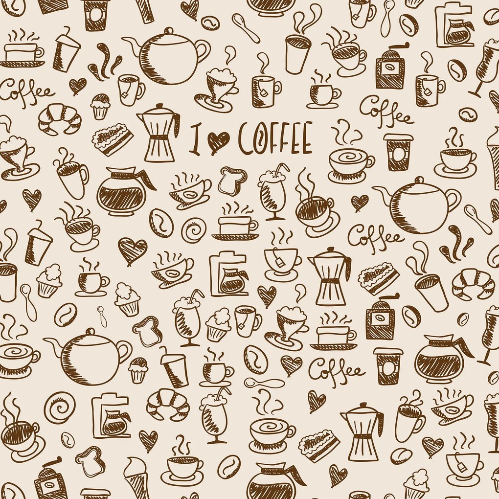 Papel de parede adesivo casual café marrom